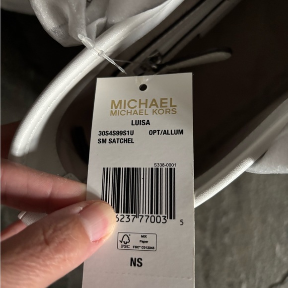 NWT Michael Kors Luisa Small Satchel - Picture 11 of 14